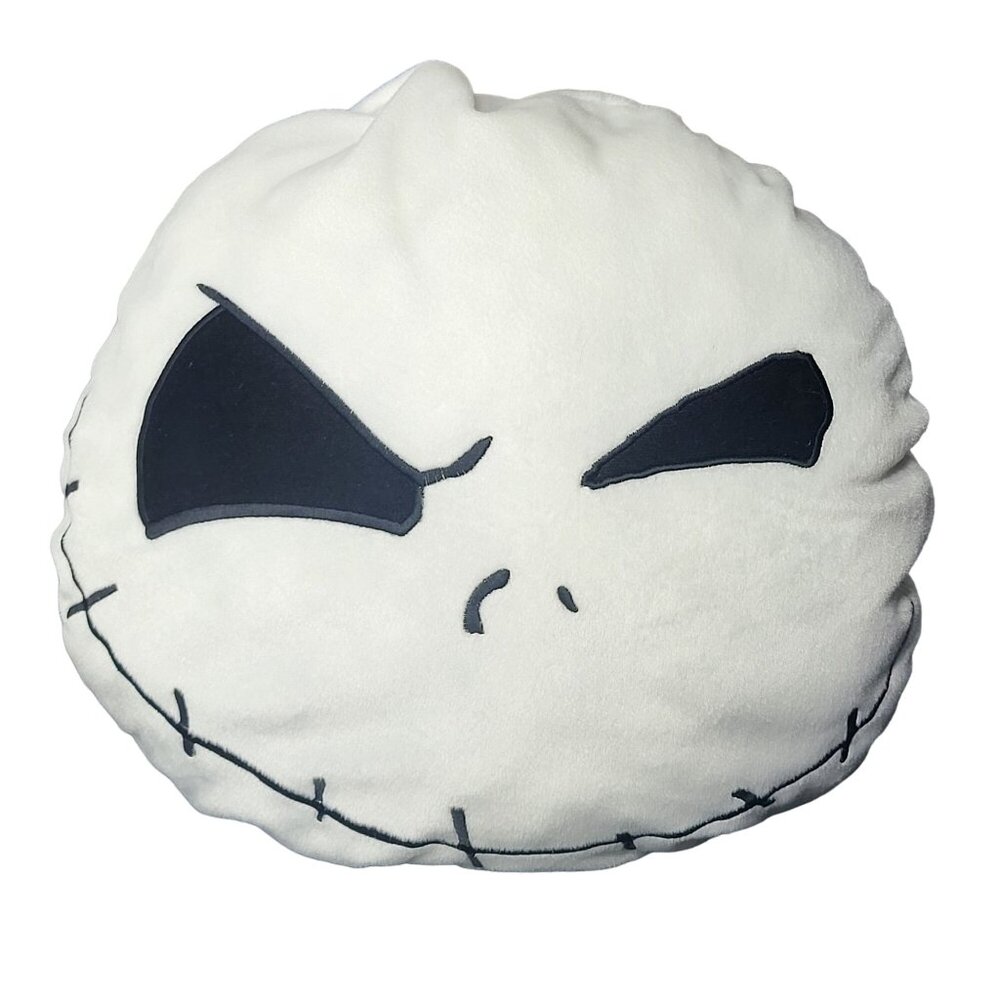 Disney Nightmare Before Christmas Jack Skellington Head Pillow Plush Character